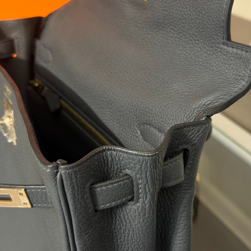 HERMES Kelly 25 - Gris Misty H0 霧霾灰香檳金 W-10