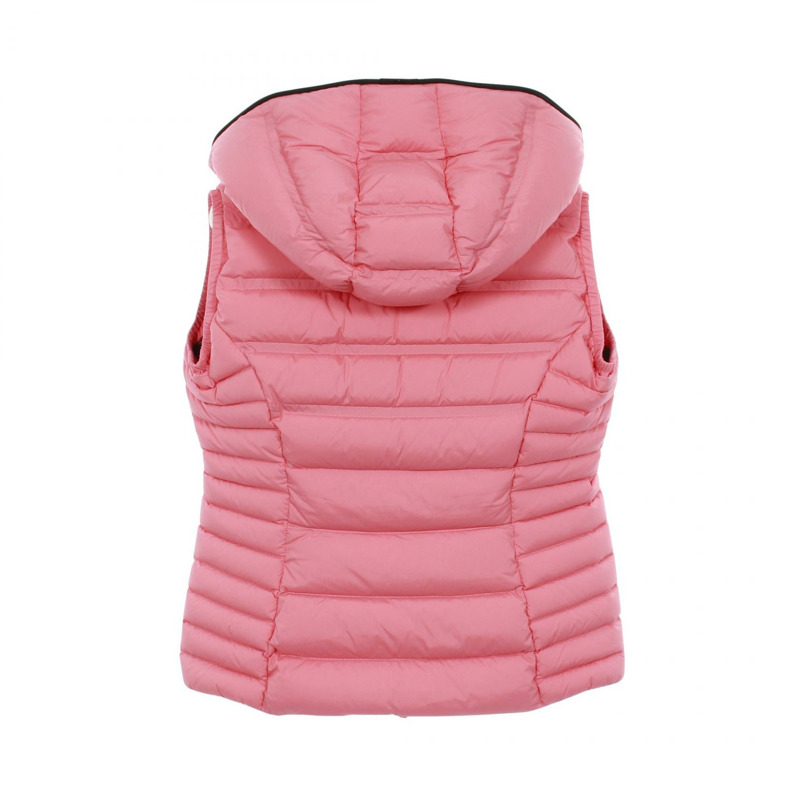 MONCLER ALITERSE 羽絨背心 尼龍 粉紅 #1 二手 女款-1