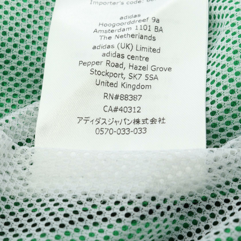 GUCCI Adidas GG 三葉草尼龍外套 697438 尼龍綠 二手 女款 36碼-4