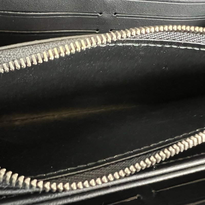 LV M61867/晶片款 黑Mahinaㄇ拉長夾-13