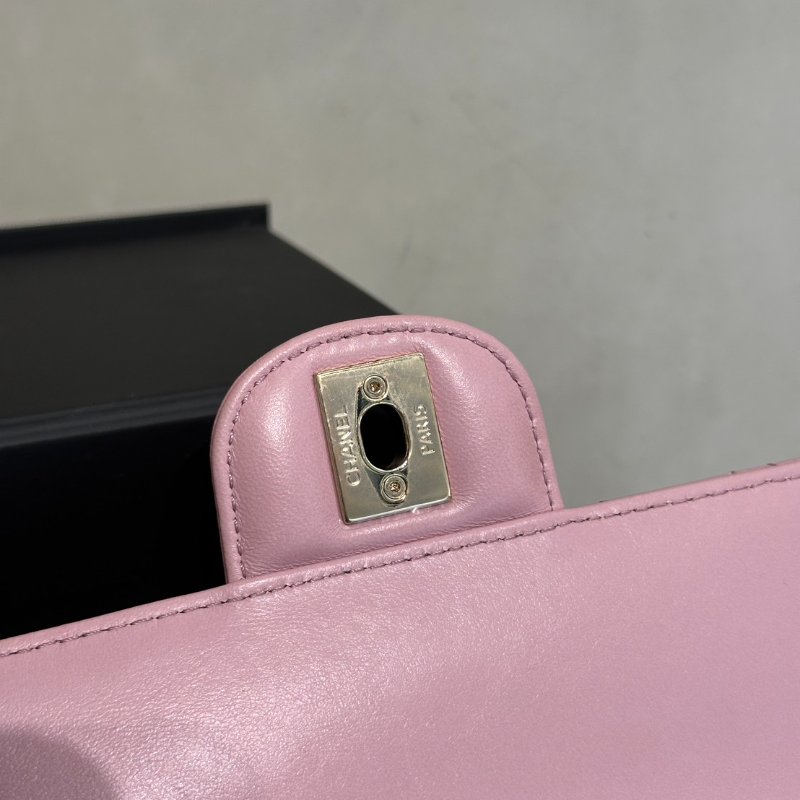 CHANEL 24A Handle Mini CF20 - 粉金-7