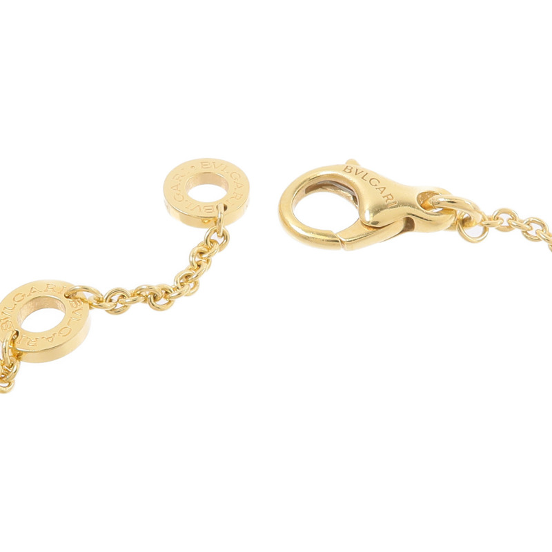 BVLGARI 18K玫瑰金/黃金/白金B zero 1 Three Element手鏈-5