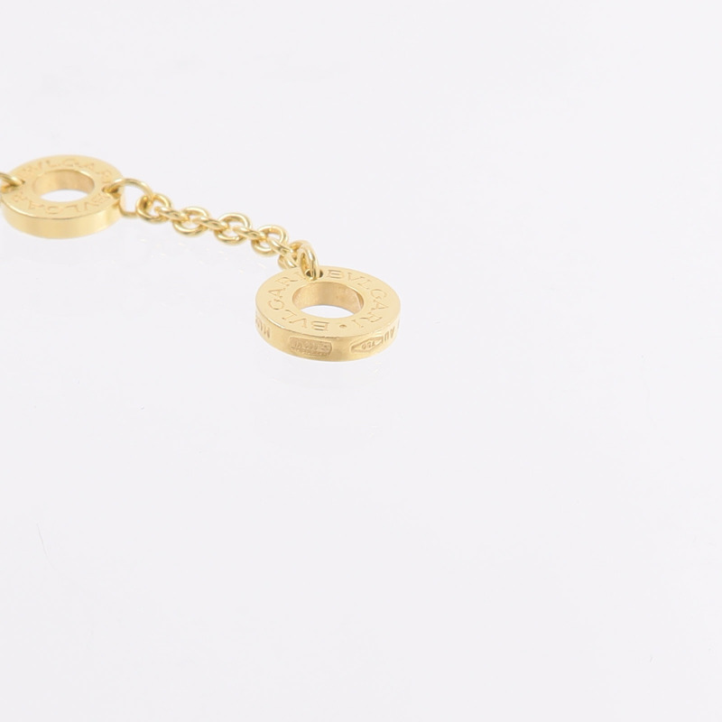 BVLGARI 18K玫瑰金/黃金/白金B zero 1 Three Element手鏈-7