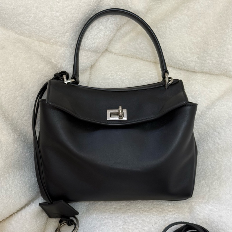 BALENCIAGA RODEO MINI 黑銀-1