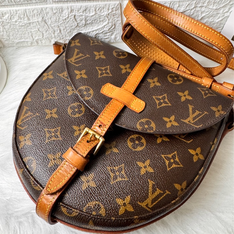 Louis Vuitton 老花中古. MM(中款)盾牌包-11