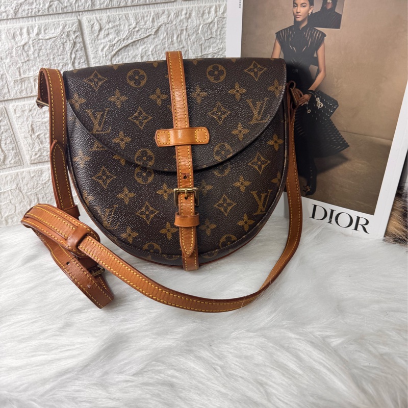 Louis Vuitton 老花中古. MM(中款)盾牌包-27