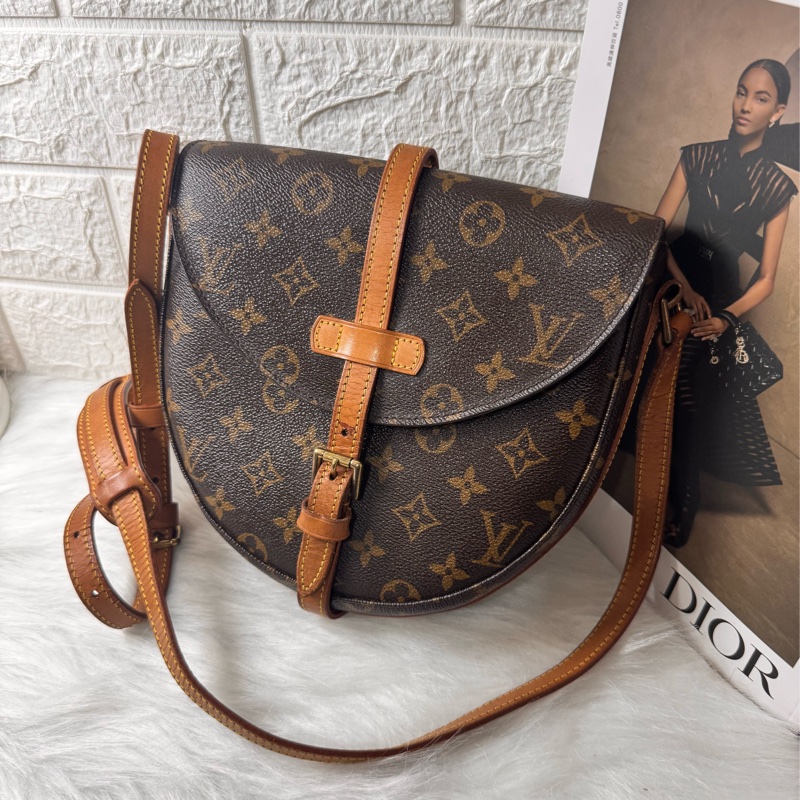 Louis Vuitton 老花中古. MM(中款)盾牌包-28