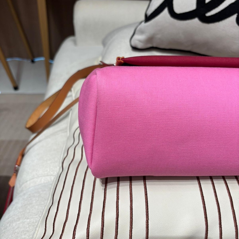 Hermes Herbag 31 Stamp Z Bubble Gum / Rubis / Nature-12