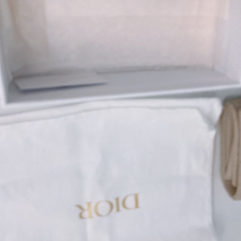 MS0735 Dior 迪澳沙色羊皮 金扣 短錢包 Caro Glycine Wallet Beige x GHW-18