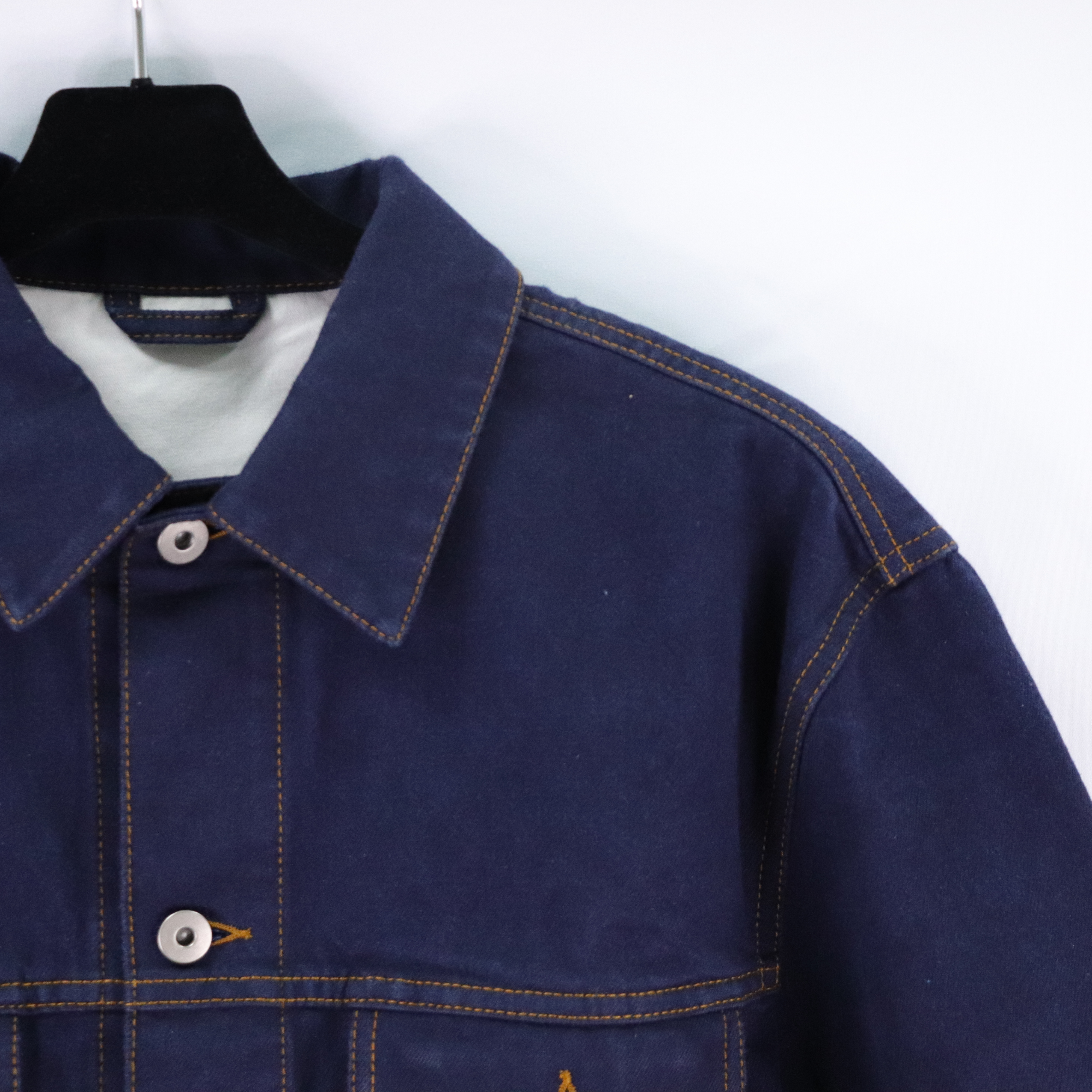 Burberry 博柏利 印花袖口 單寧 牛仔外套 48 8080770-1