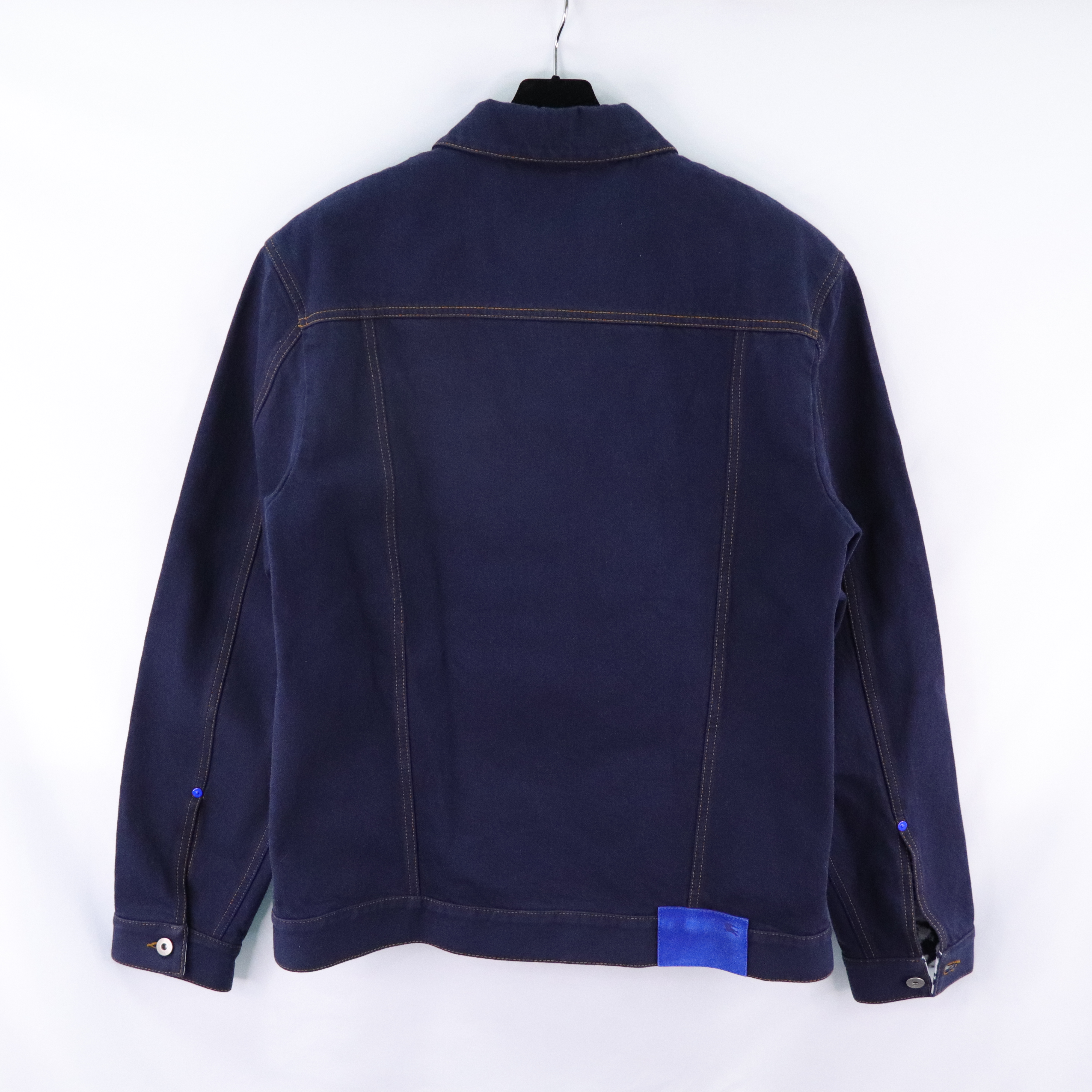 Burberry 博柏利 印花袖口 單寧 牛仔外套 48 8080770-5