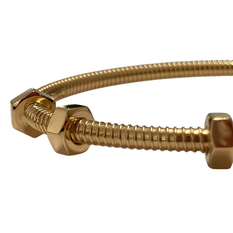 CARTIER 卡地亞 ÉCROU DE CARTIER 手鐲 K18 Au750 YG  SIZE:#16-7