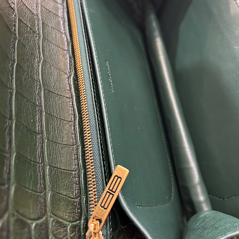 Balenciaga gossip墨綠色 兩用 肩背包 手提包-9
