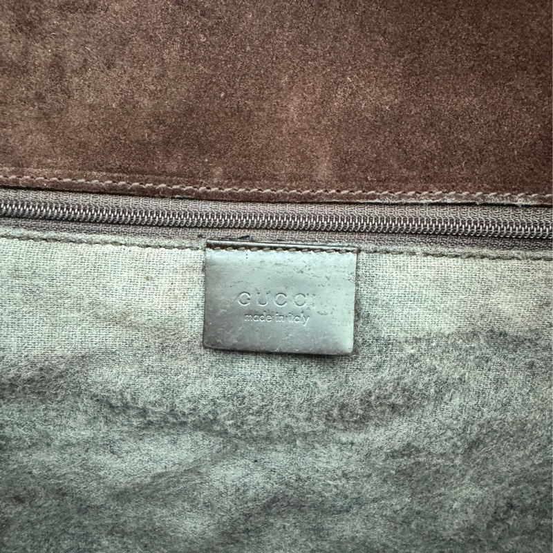 【赫蒂國際精品】GUCCI女士黑色真皮單肩包 vintage 二手 中古-21