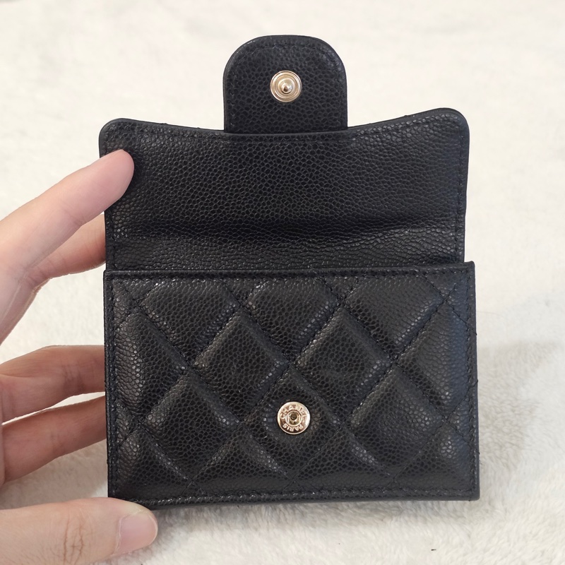 Chanel mini三折短夾-8