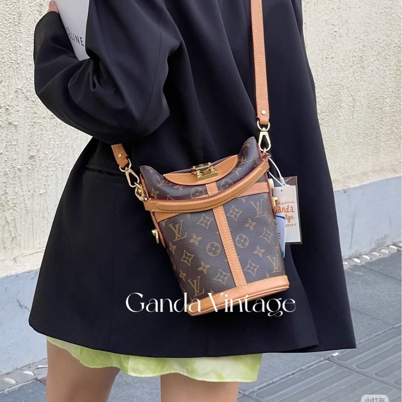 👜LV路易威登|老花Duffle薯條包🍟|96新-0