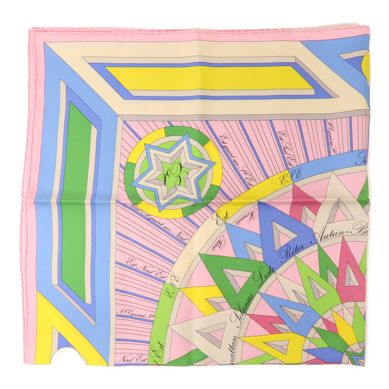 HERMES 絲質Scarf絲巾-1