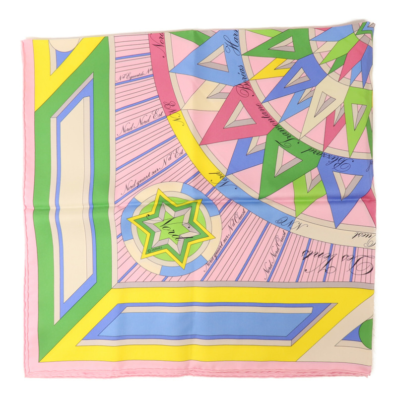 HERMES 絲質Scarf絲巾-3