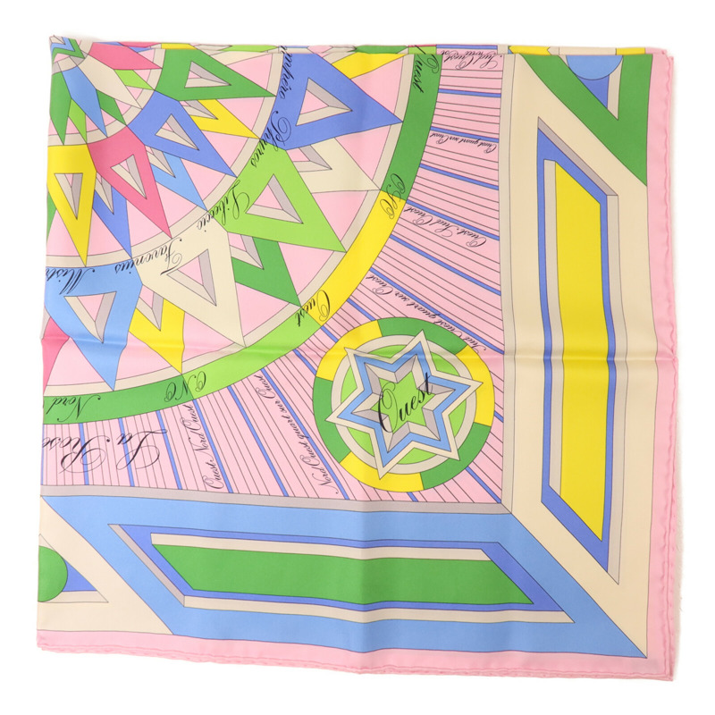 HERMES 絲質Scarf絲巾-4