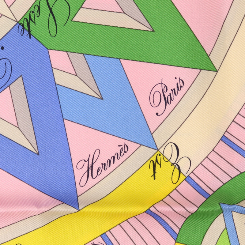 HERMES 絲質Scarf絲巾-5
