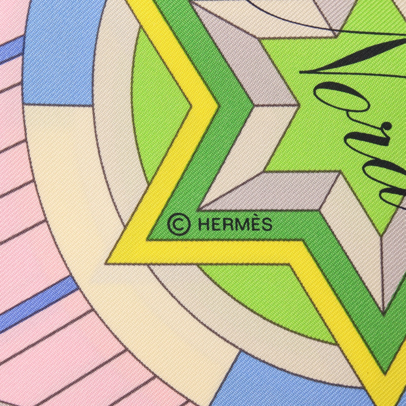 HERMES 絲質Scarf絲巾-6