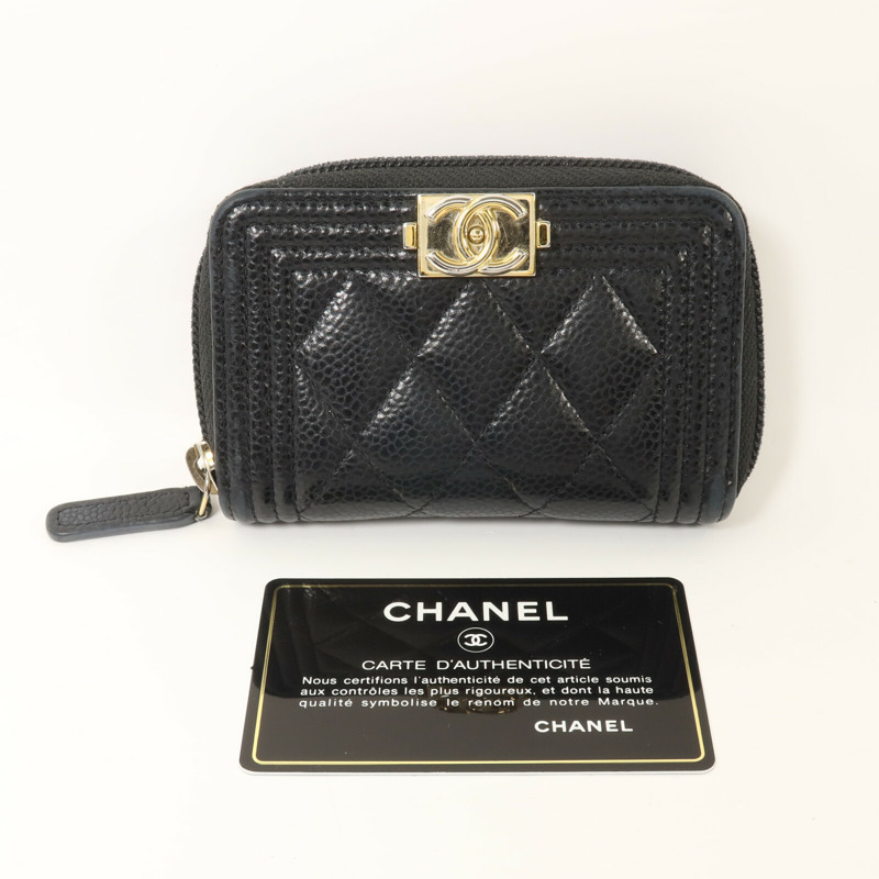 CHANEL 牛皮皮革Card case卡片套-8