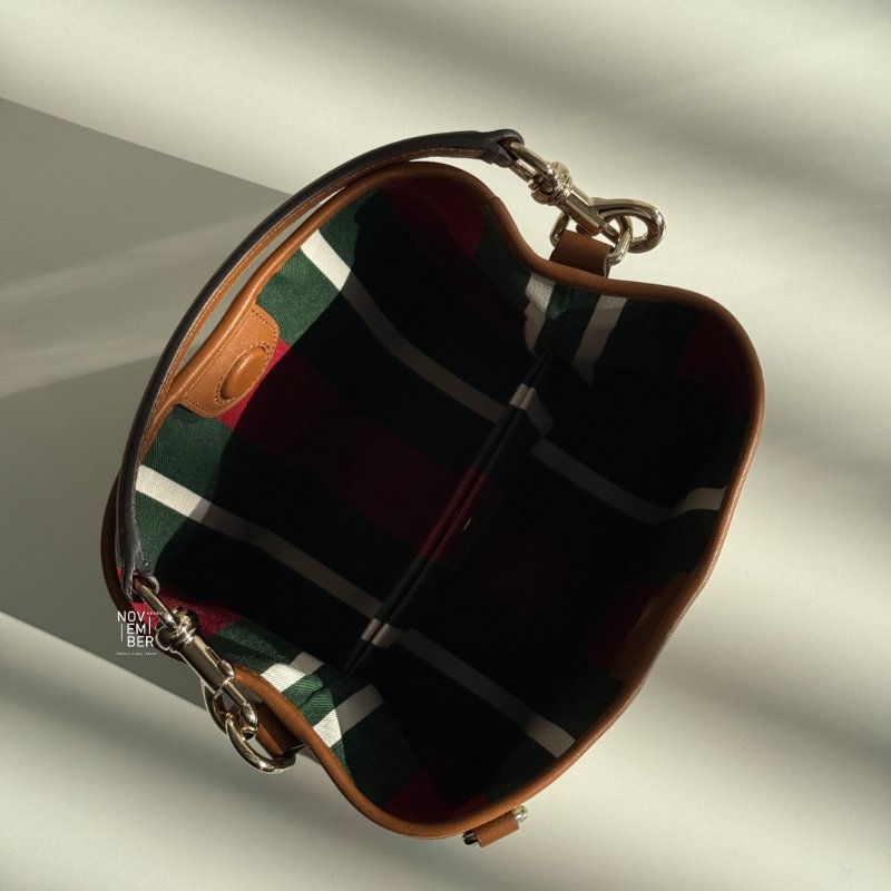 99新🆕 Gucci 古馳 GG Emblem 水桶包小號-3