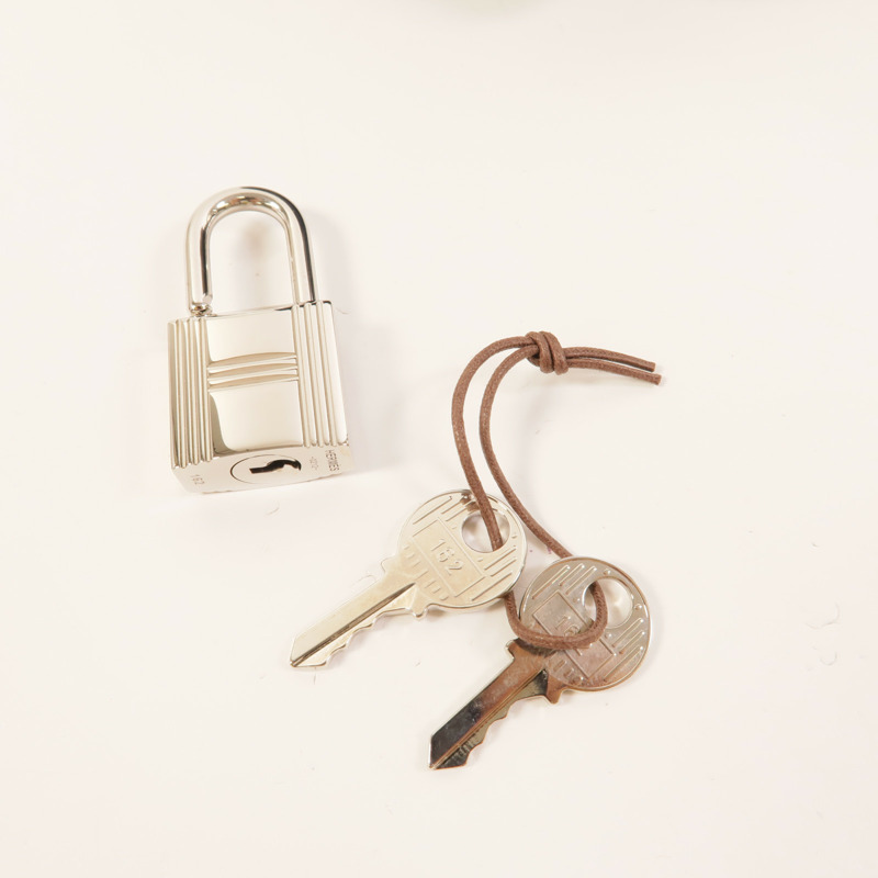 HERMES 帆布/皮革Picotin Cargo PM手挽袋Bleu Marine-8