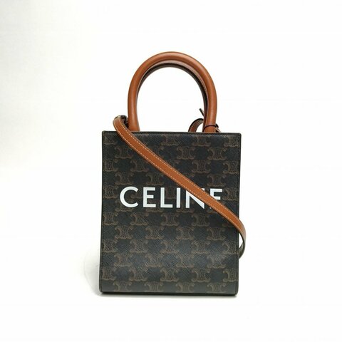 CELINE CELINE棋譜老花肩背包