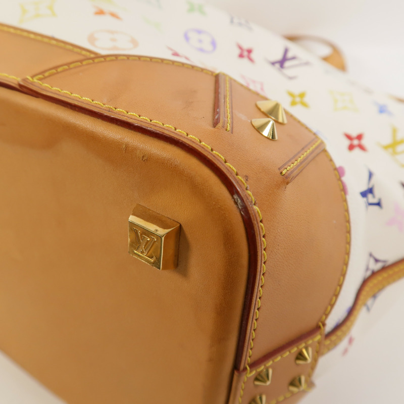 LOUIS VUITTON Monogram Multicolor Sharlene MM手挽肩背兩用袋-11