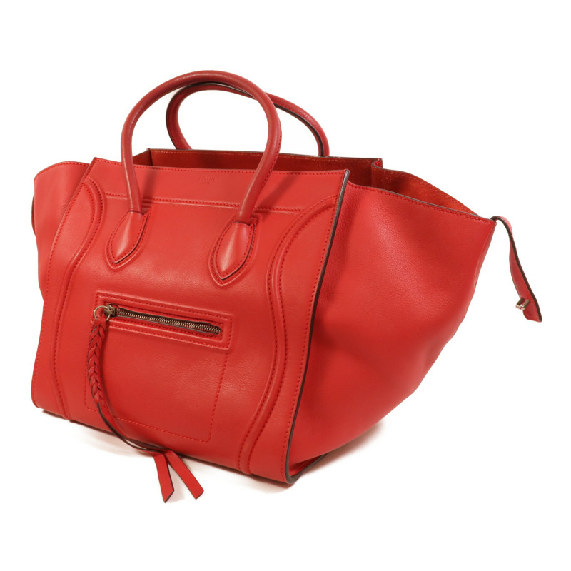 CELINE 牛皮皮革Luggage Phantom手挽袋-2
