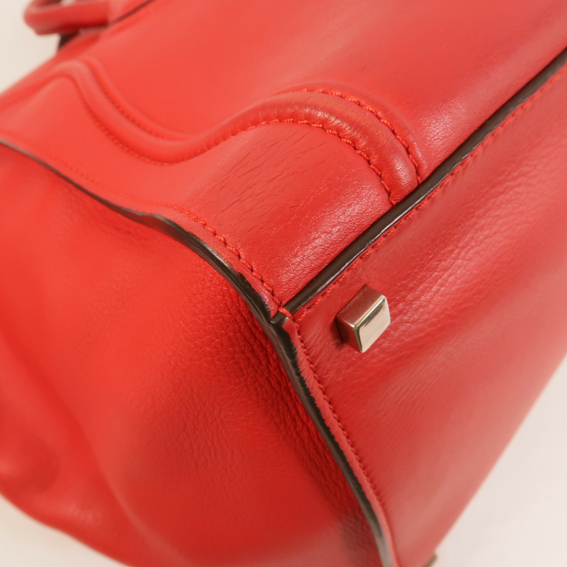 CELINE 牛皮皮革Luggage Phantom手挽袋-11