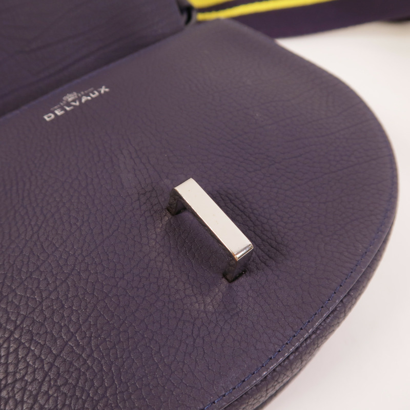 Delvaux 牛皮皮革Le Mutin Mini肩背袋-15