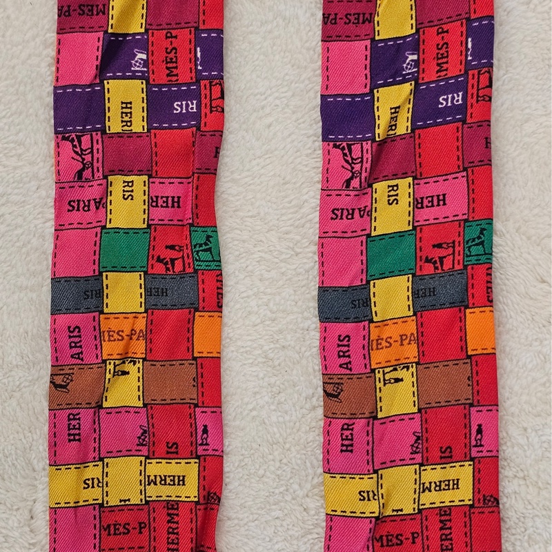 Hermes 絲巾1對-10