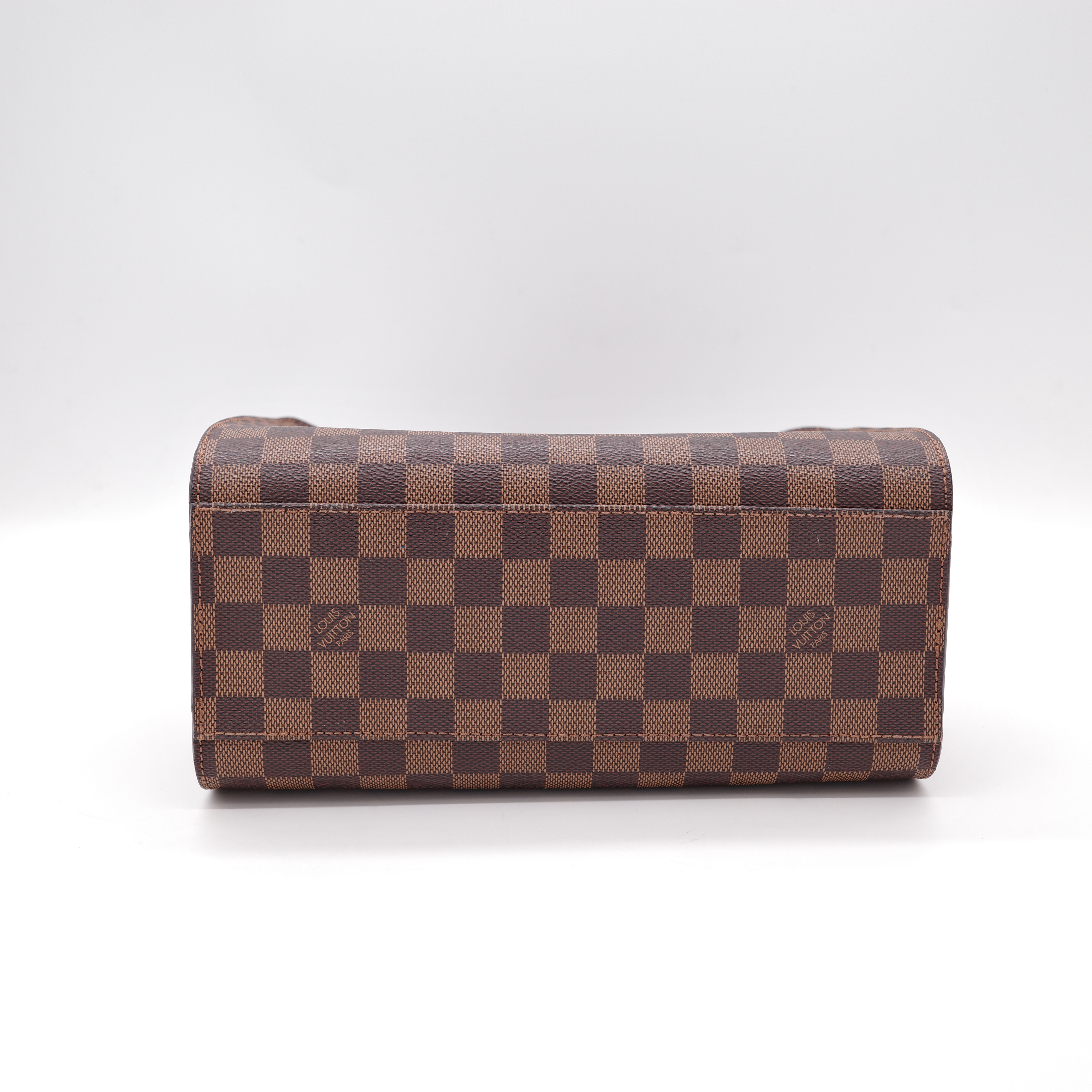 Louis Vuitton 路易威登 Triana 棕色 Damier Ebene 棋盤格紋 帆布 手提包-8