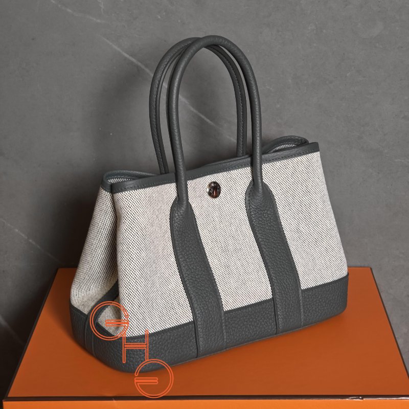 愛馬仕 Hermès Mini Garden Party/Q0 紅樹林綠 (Vert Mangrove)/K 刻/全新-3