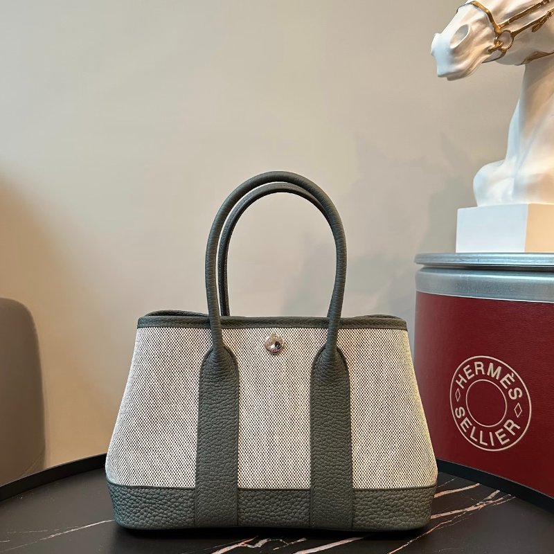 愛馬仕 Hermès Mini Garden Party/Q0 紅樹林綠 (Vert Mangrove)/K 刻/全新-6