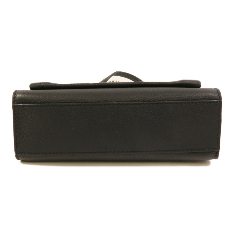 LOUIS VUITTON 牛皮皮革Mylockme銀扣鏈帶肩背袋-3