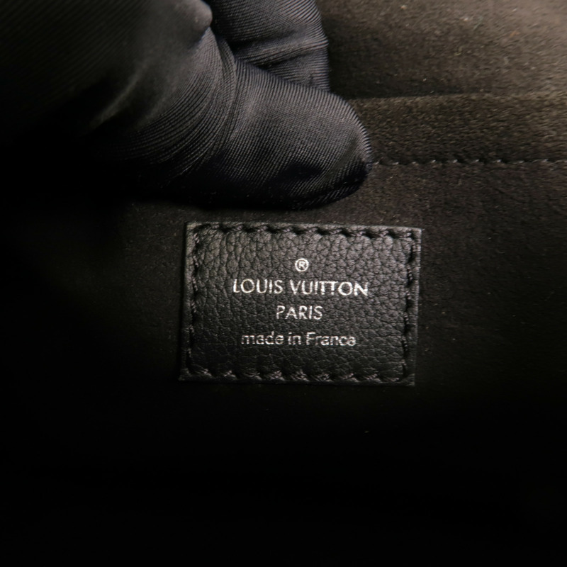 LOUIS VUITTON 牛皮皮革Mylockme銀扣鏈帶肩背袋-8