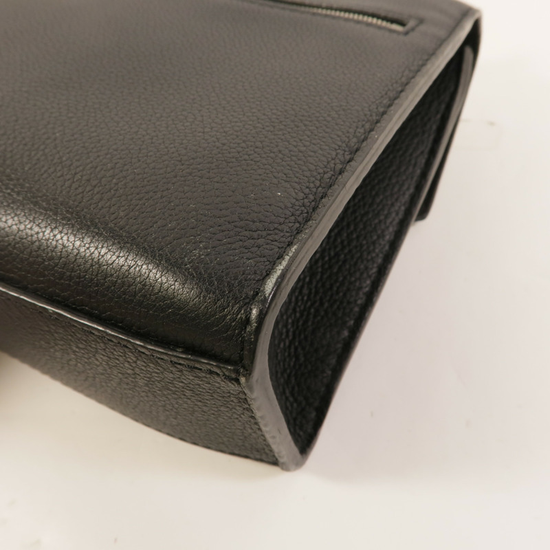 LOUIS VUITTON 牛皮皮革Mylockme銀扣鏈帶肩背袋-9