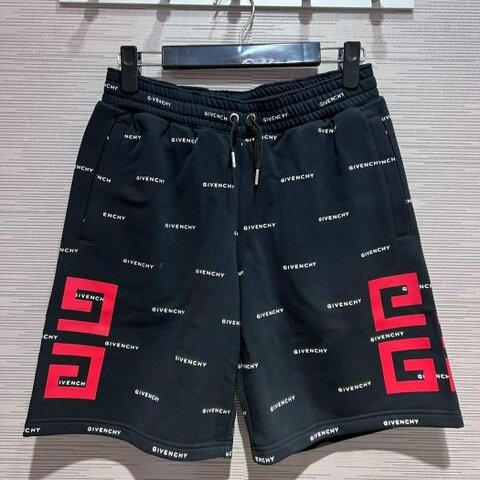 💎Han's house精品服飾💎GIVENCHY 紀梵希 Logo 短褲 棉褲 青年款=27~30腰 現貨 原價12200