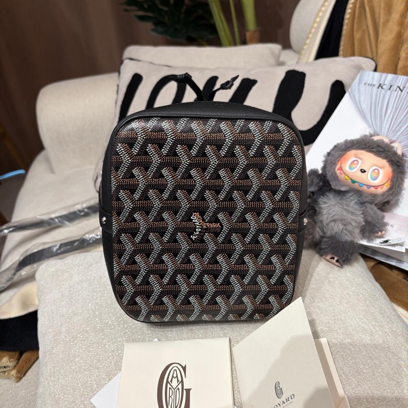 Goyard petit flot bucket bag Black-6