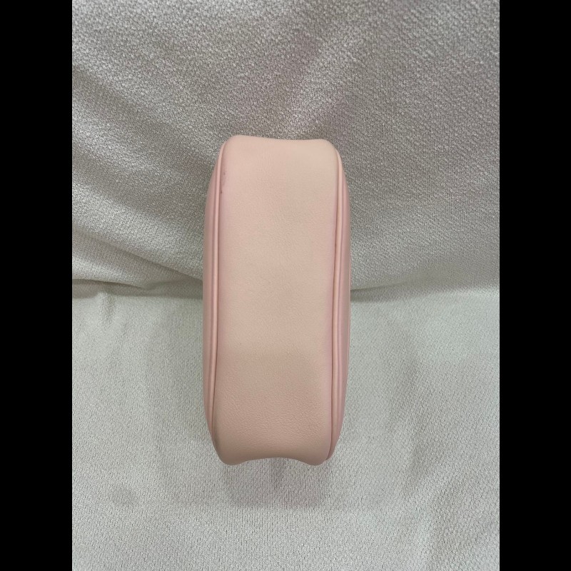 Hermes Mini Berline 21cm P1 薔薇粉 銀扣-11