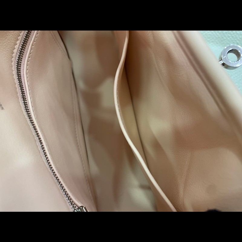 Hermes Mini Berline 21cm P1 薔薇粉 銀扣-16