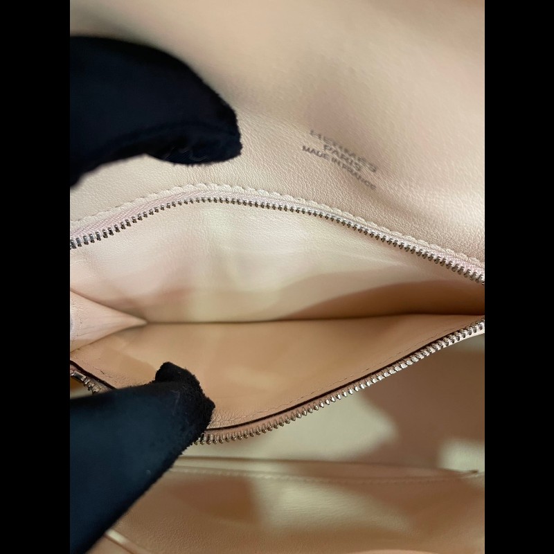 Hermes Mini Berline 21cm P1 薔薇粉 銀扣-18