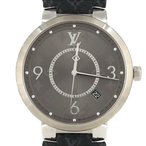 路易威登 Tambour Slim Monogram Q1DM0 SS 石英腕錶