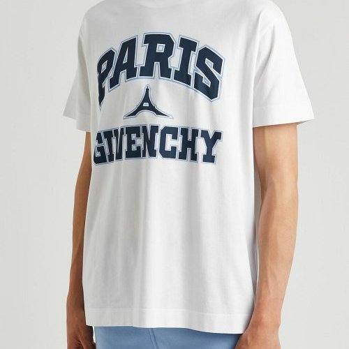 💎Han's house精品服飾💎GIVENCHY 紀梵希 LOGO 短T 白 葡萄牙製 現貨 L-0