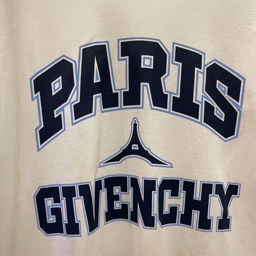 💎Han's house精品服飾💎GIVENCHY 紀梵希 LOGO 短T 白 葡萄牙製 現貨 L-7