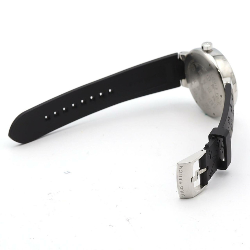 路易威登 Tambour GMT Q1155 SS 自動腕錶-6