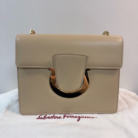 Salvatore Ferragamo Gancini Chain Bag